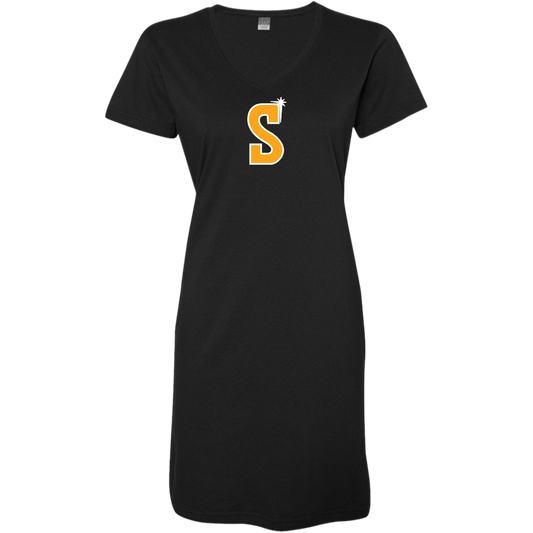 SU "S" 3522 Ladies' V-Neck Fine Jersey Cover-Up