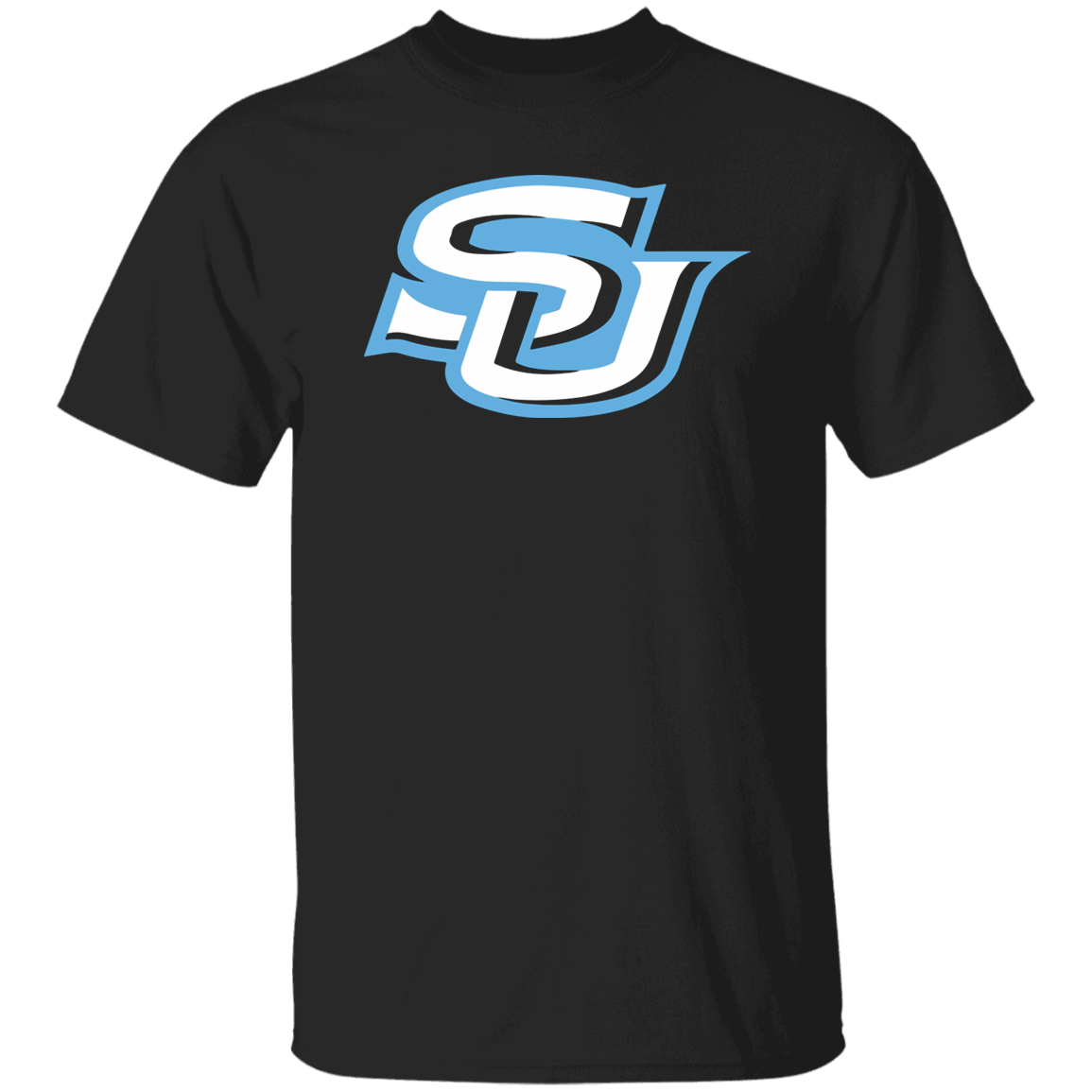 SU white/blue Logo G500 5.3 oz. T-Shirt