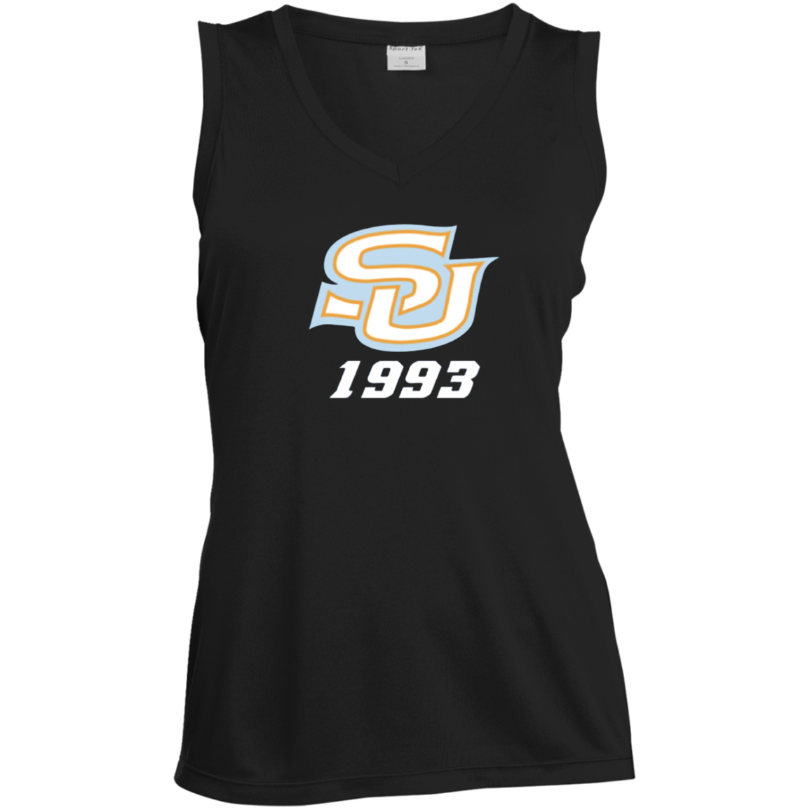 SU c/o 1993  LST352 Ladies' Sleeveless V-Neck Performance Tee