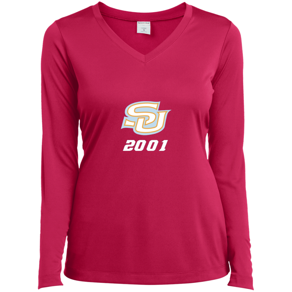 SU 2001 LST353LS Ladies’ Long Sleeve Performance V-Neck Tee