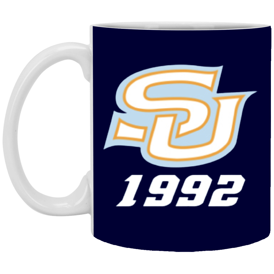 SU 1992 XP8434 11 oz. White Mug