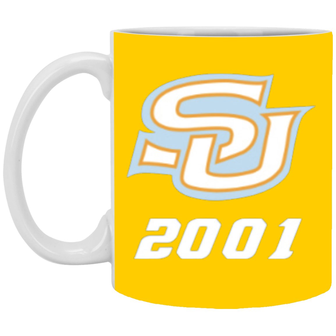 SU 2001 XP8434 11 oz. White Mug