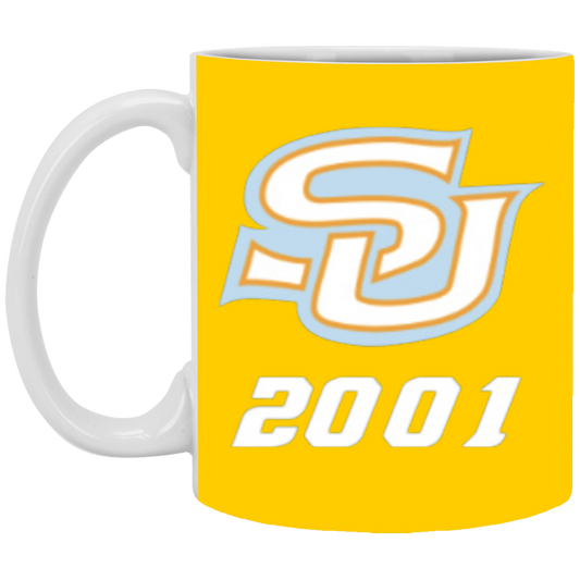 SU 2001 XP8434 11 oz. White Mug