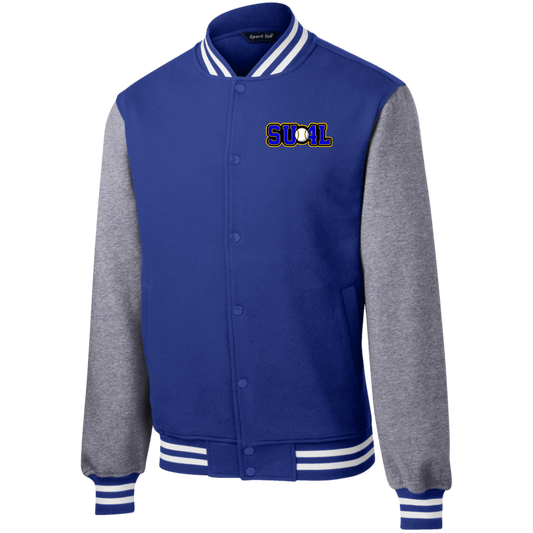 ST270 Fleece Letterman Jacket