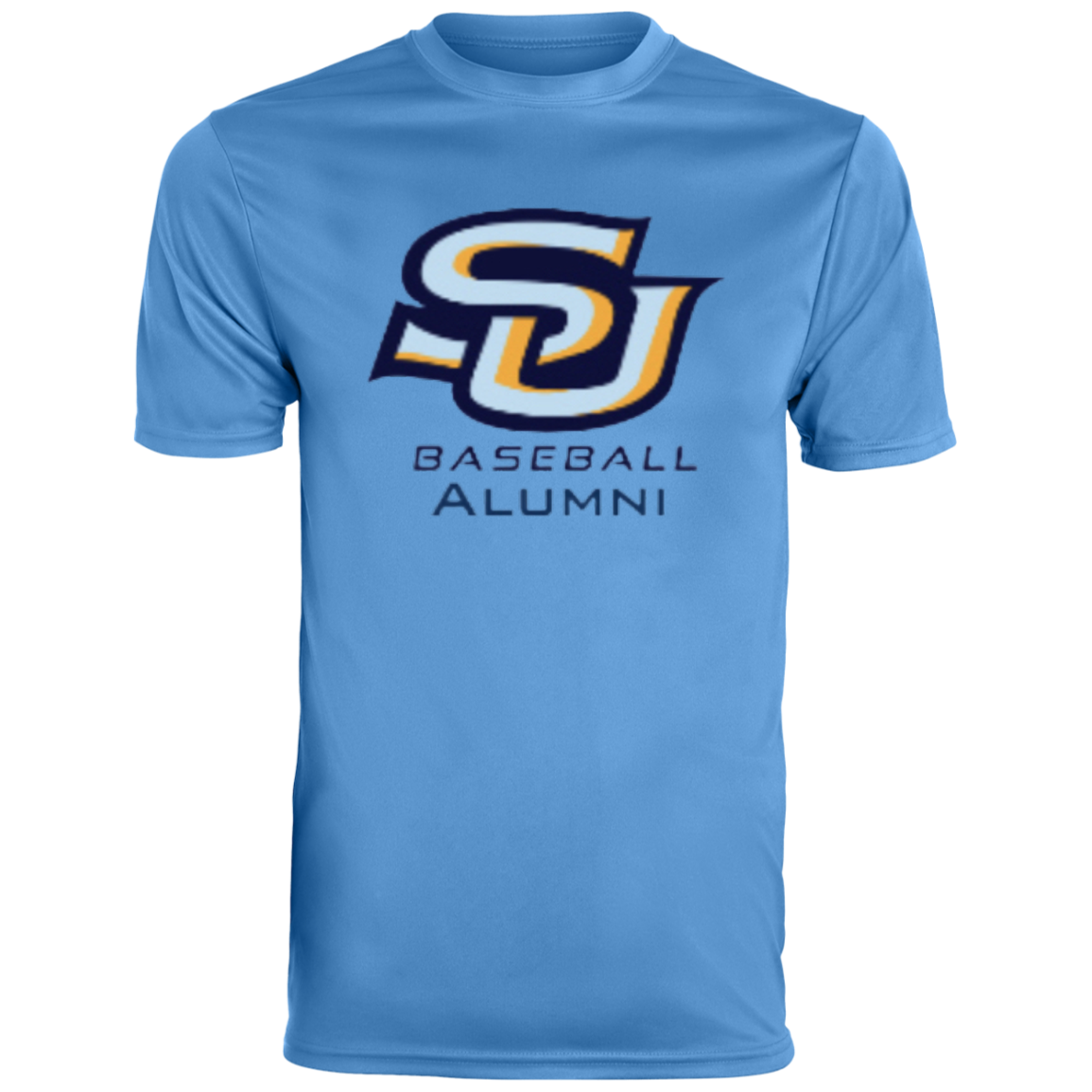 SU Baseball Alum Navy 790 Men's Moisture-Wicking Tee