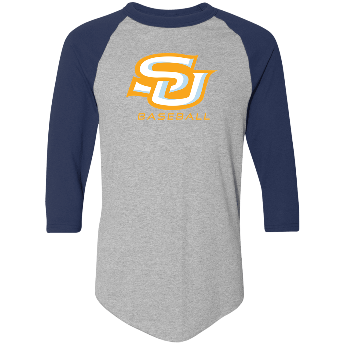 SU Baseball 4420 Colorblock Raglan Jersey