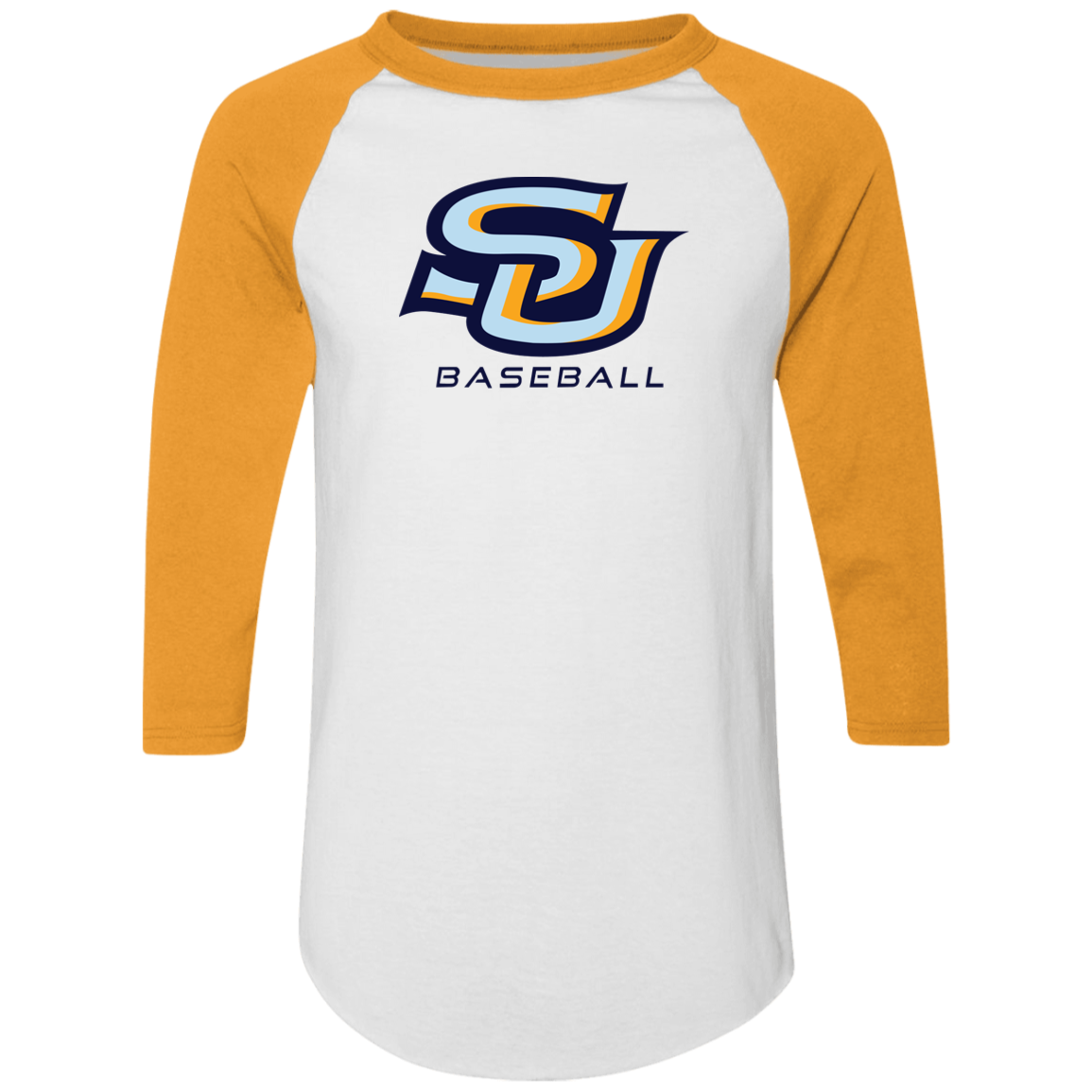 SU Baseball 4420 Colorblock Raglan Jersey