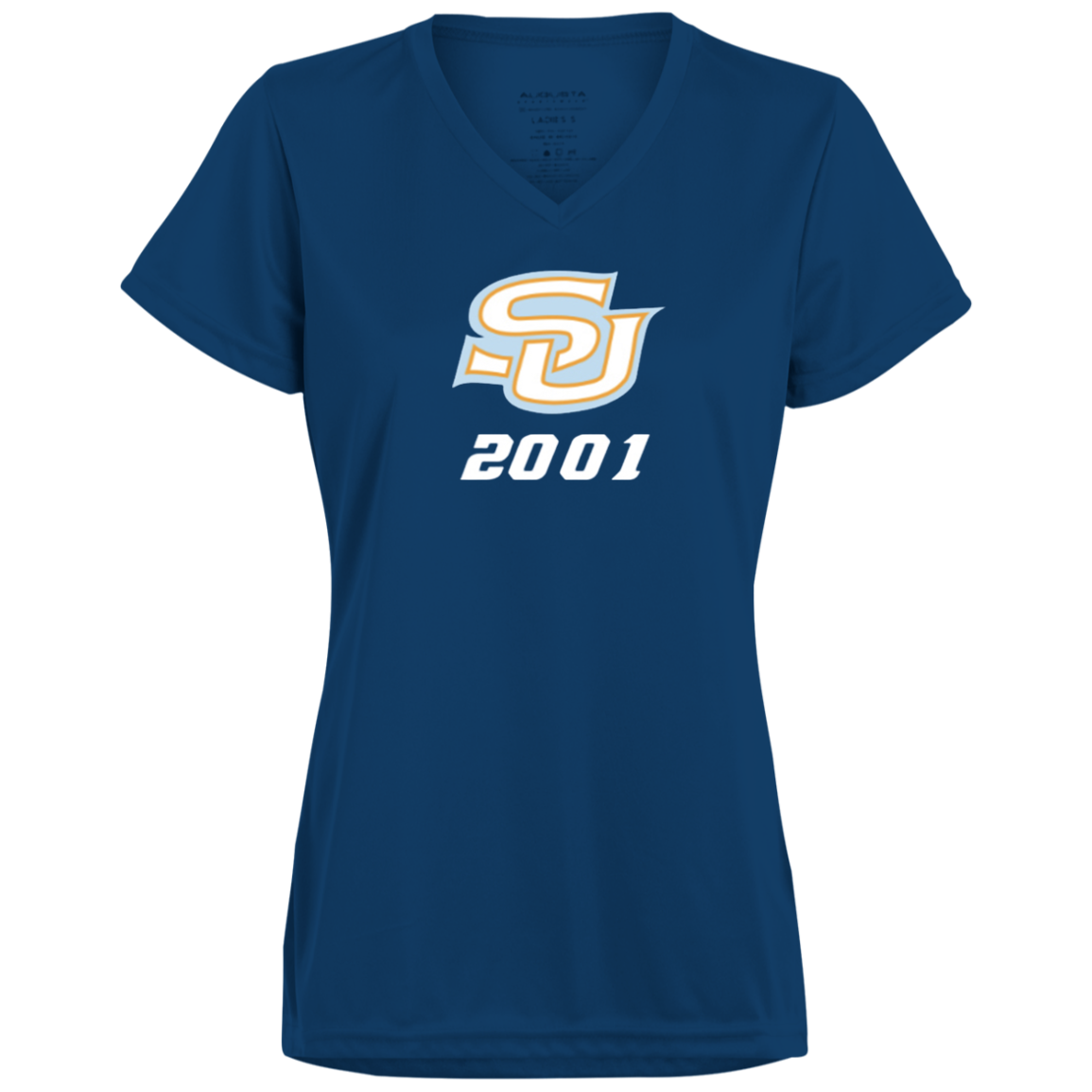 SU 2001 1790 Ladies’ Moisture-Wicking V-Neck Tee