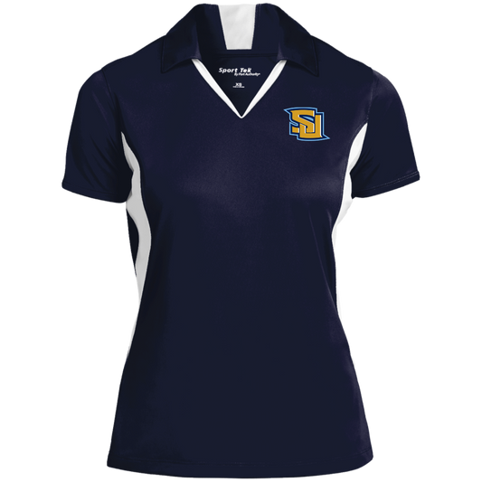 SU point LST655 Ladies' Colorblock Performance Polo