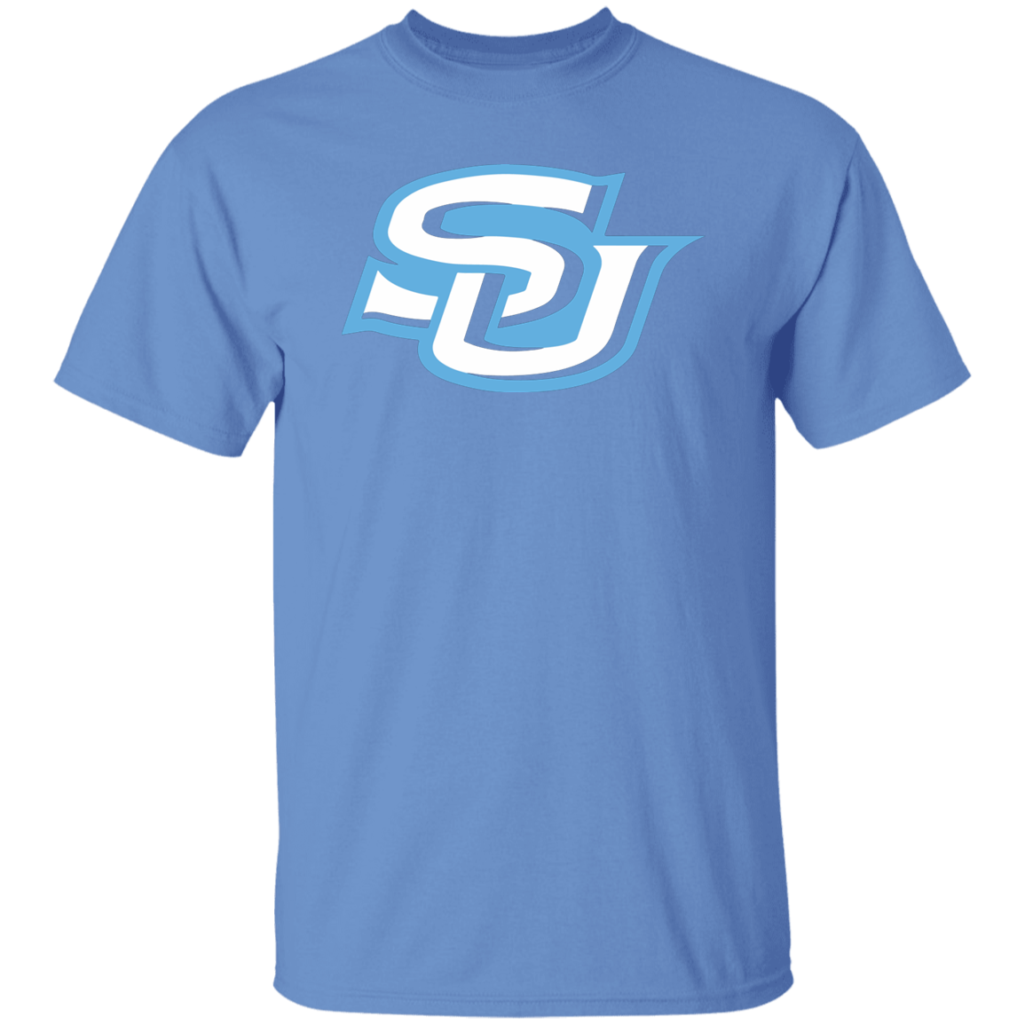 SU white/blue Logo G500 5.3 oz. T-Shirt