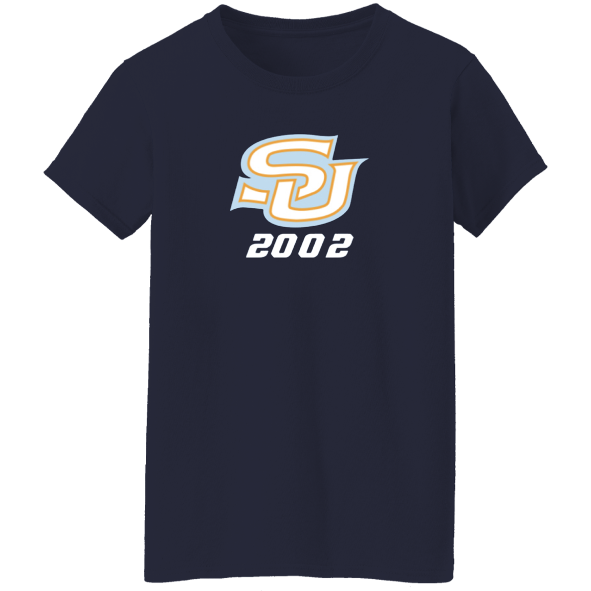 SU c/o 2002 G500L Ladies' 5.3 oz. T-Shirt
