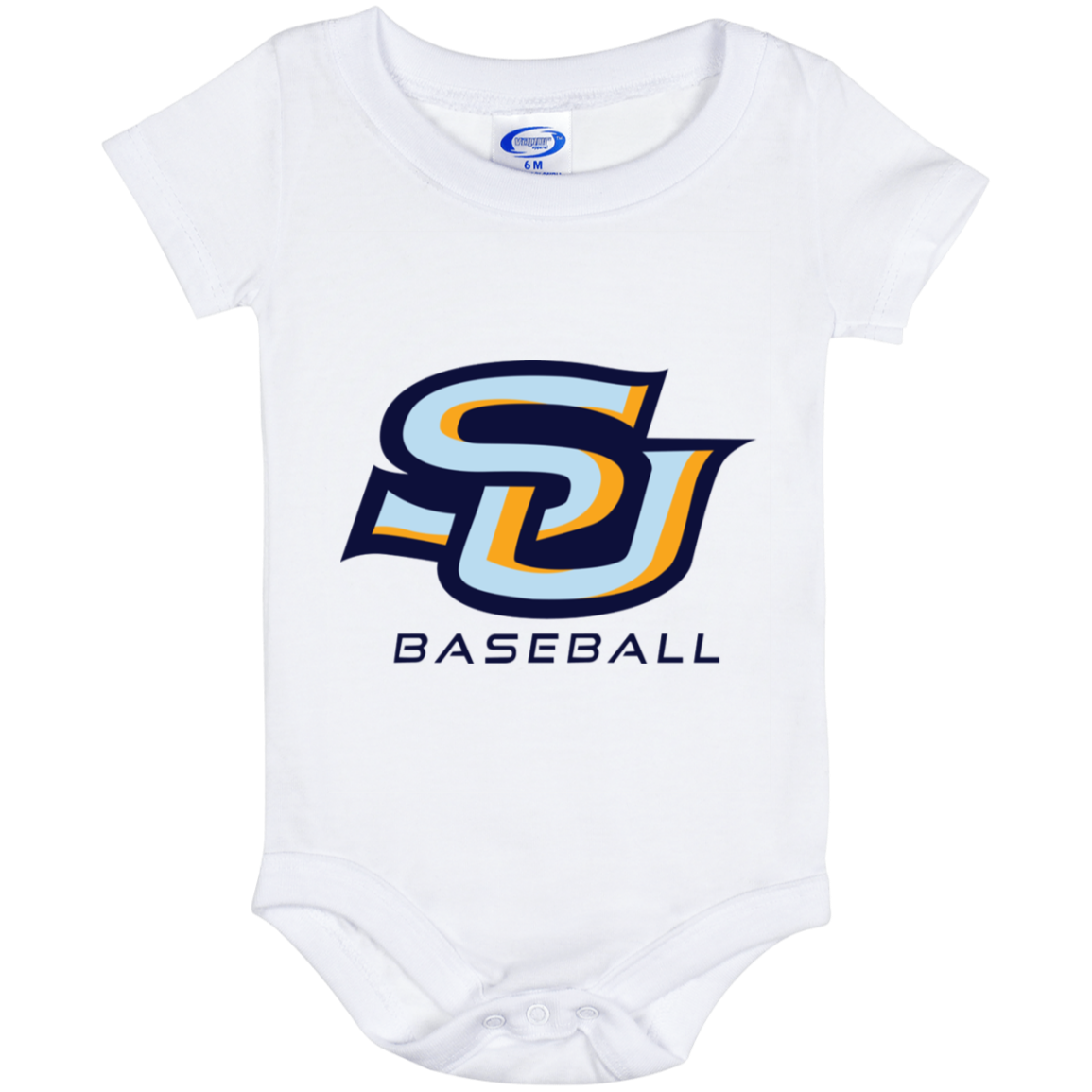 SU Baseball Navy IO6M Baby Onesie 6 Month