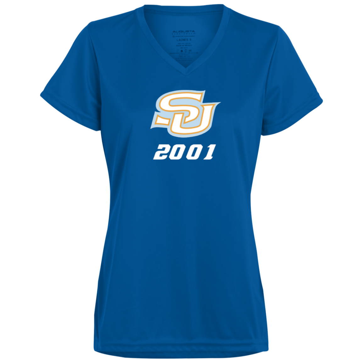 SU 2001 1790 Ladies’ Moisture-Wicking V-Neck Tee