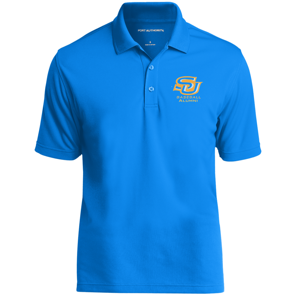 SU BB Alum Gold K110 Dry Zone UV Micro-Mesh Polo