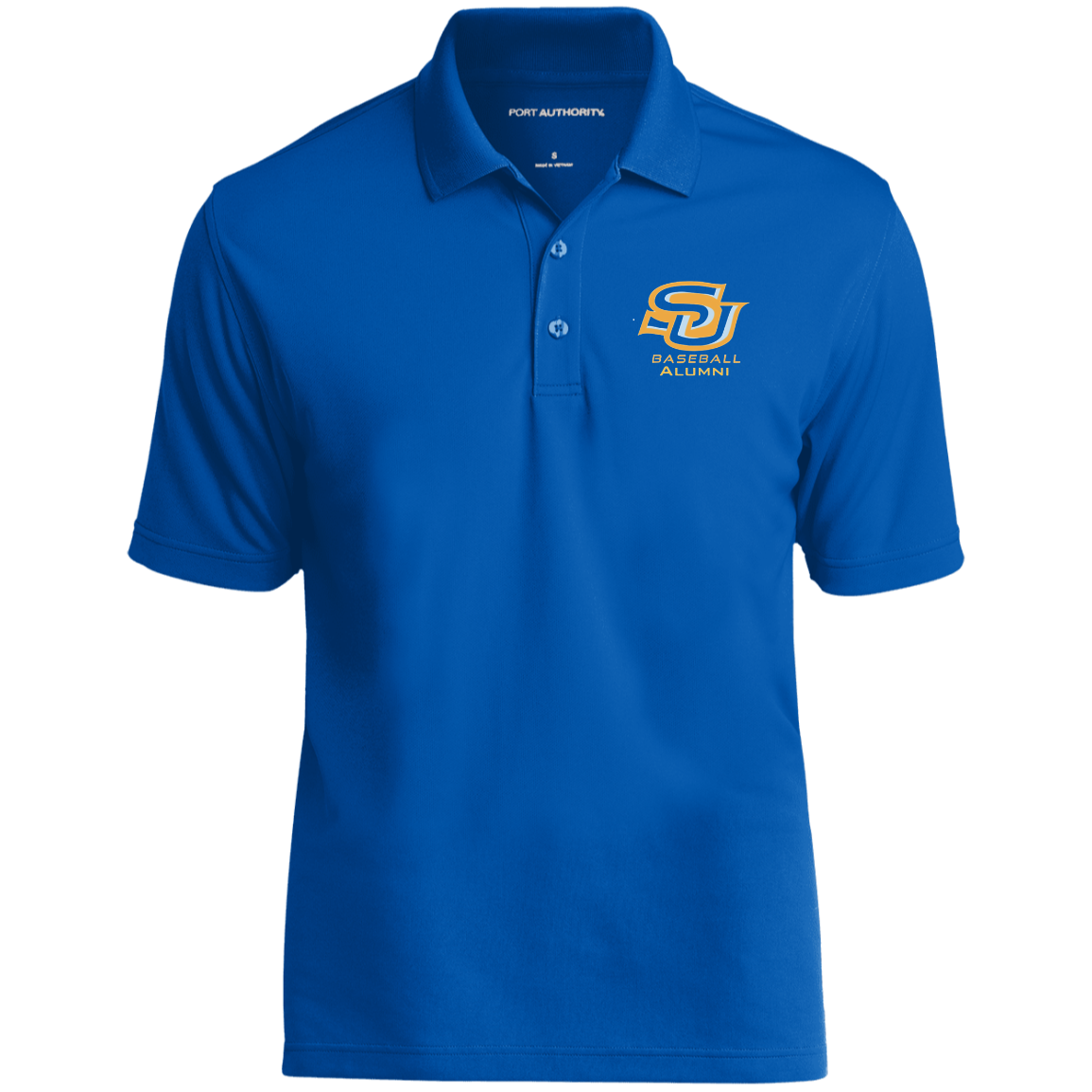 SU BB Alum Gold K110 Dry Zone UV Micro-Mesh Polo